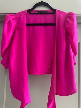 Fashion to Figure Puff Sleeve Blouse